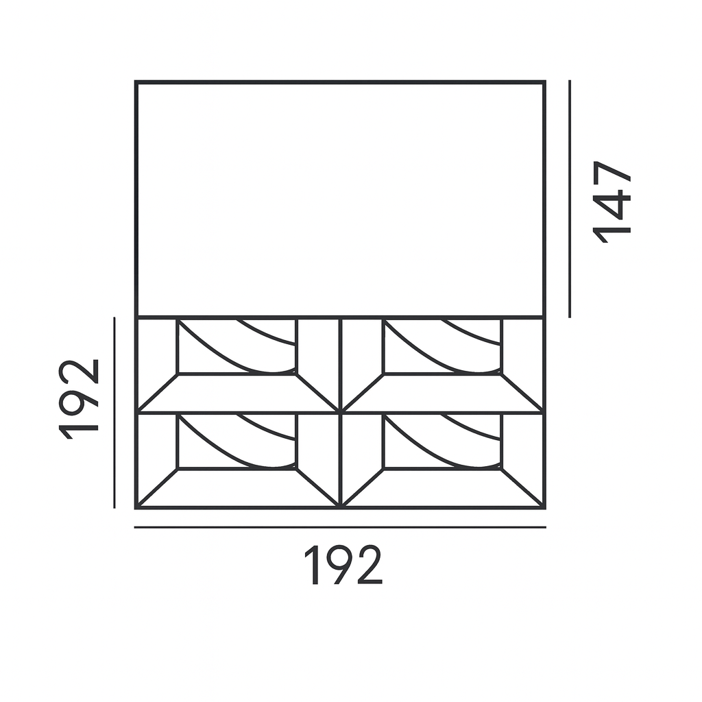 ORACLE Series – 44W Architectural Surface Downlight