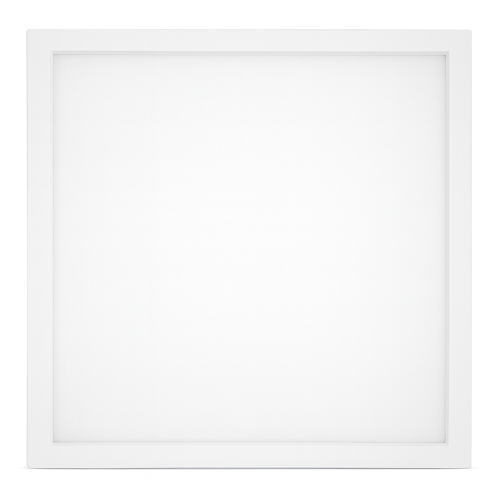 9.0-Inch Square Luxrite Flush Mount Slim Panel – 18W
