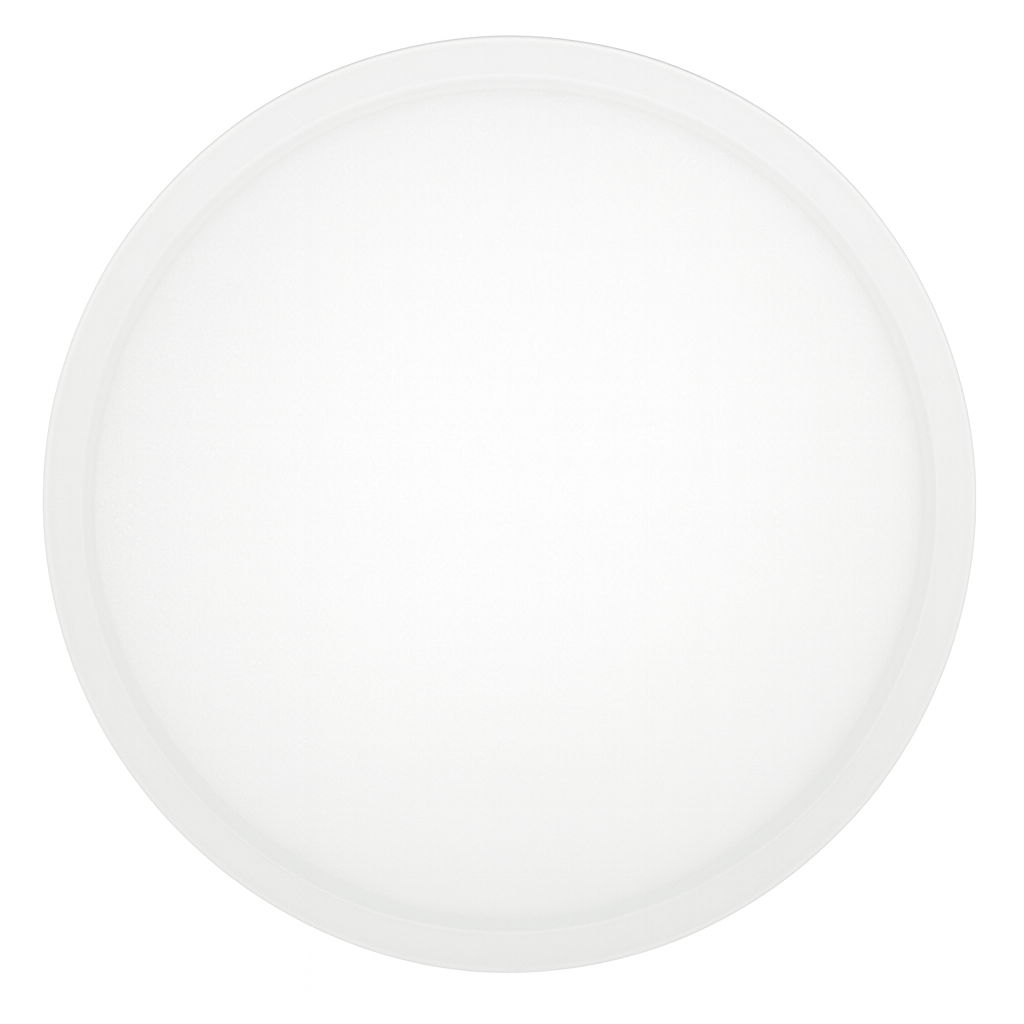 9.0-Inch Round Luxrite Flush Mount Slim Panel – 18W