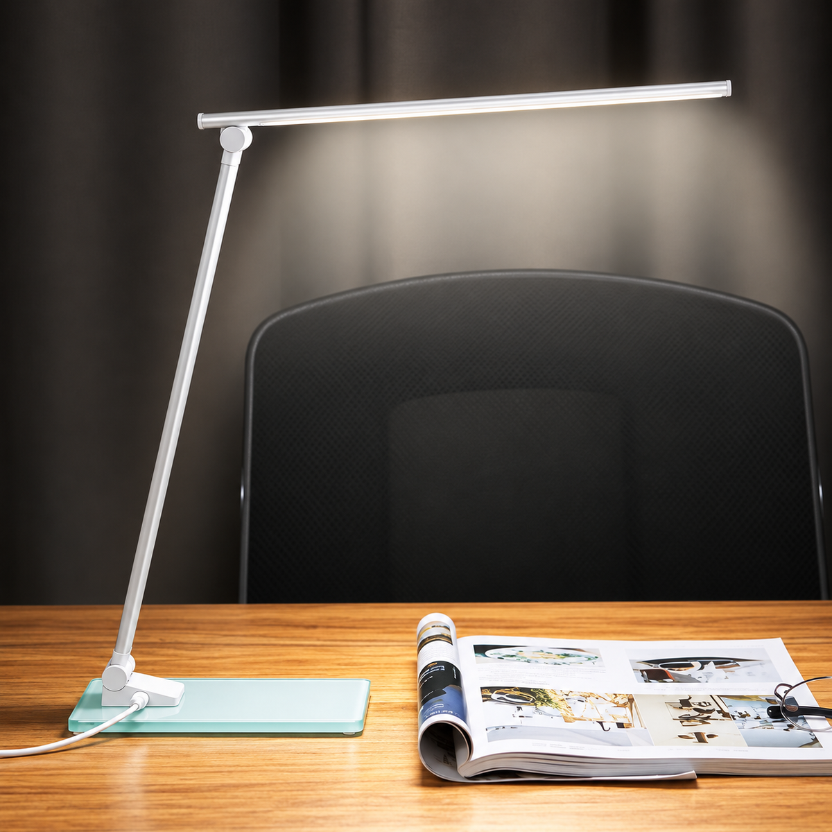 LED Adjustable Touch Control Desk Lamp