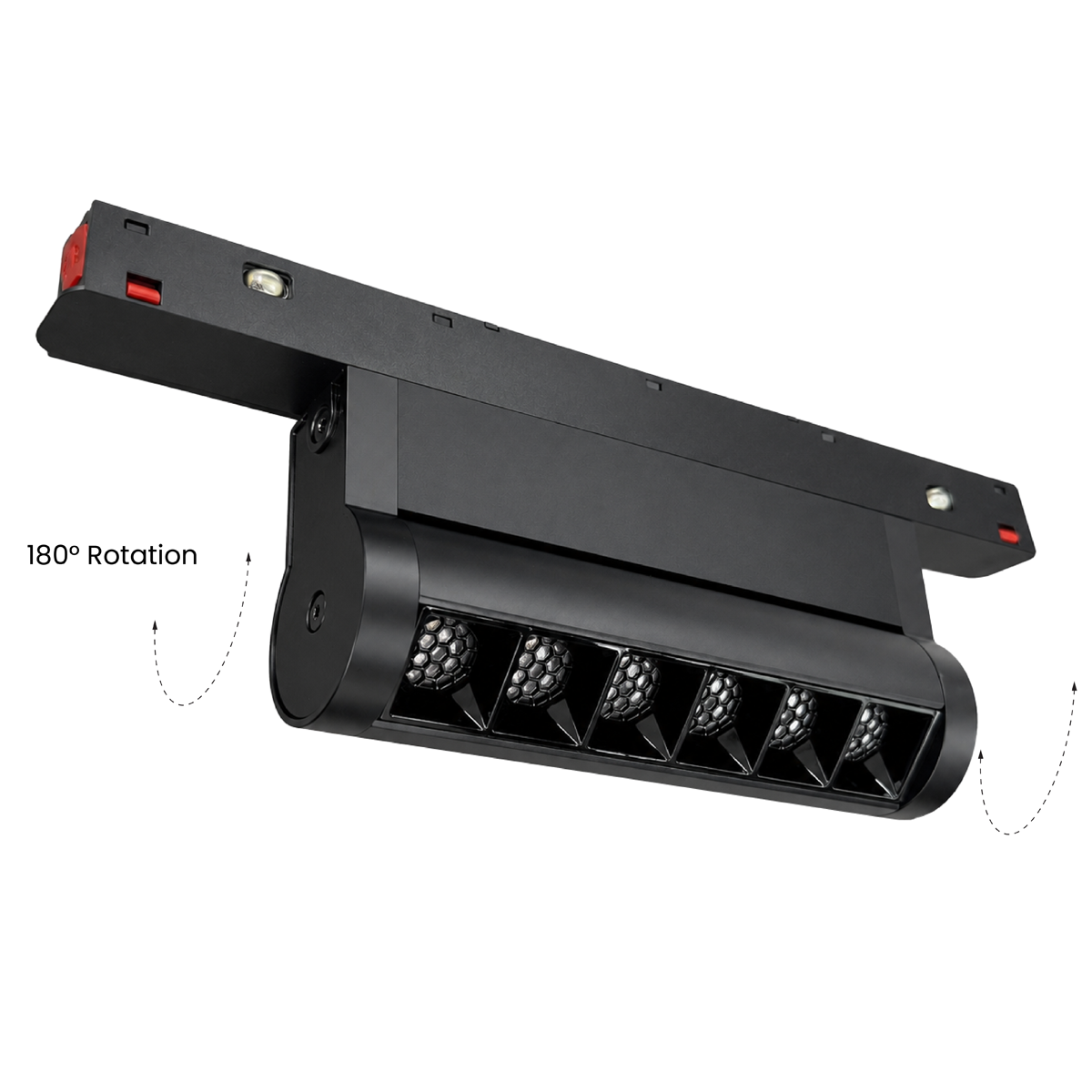 6W, 12W & 18W Micro Magnetic Rotating Linear Dot Light Series
