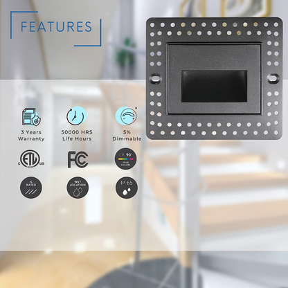 3W Trimless Duval Step Light Series