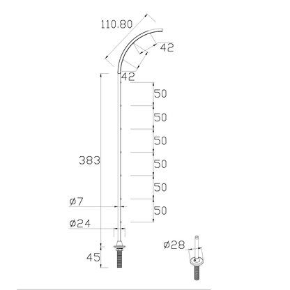 Micro Curve™ Tower Series– Ultra-Thin Vertical Display Lighting