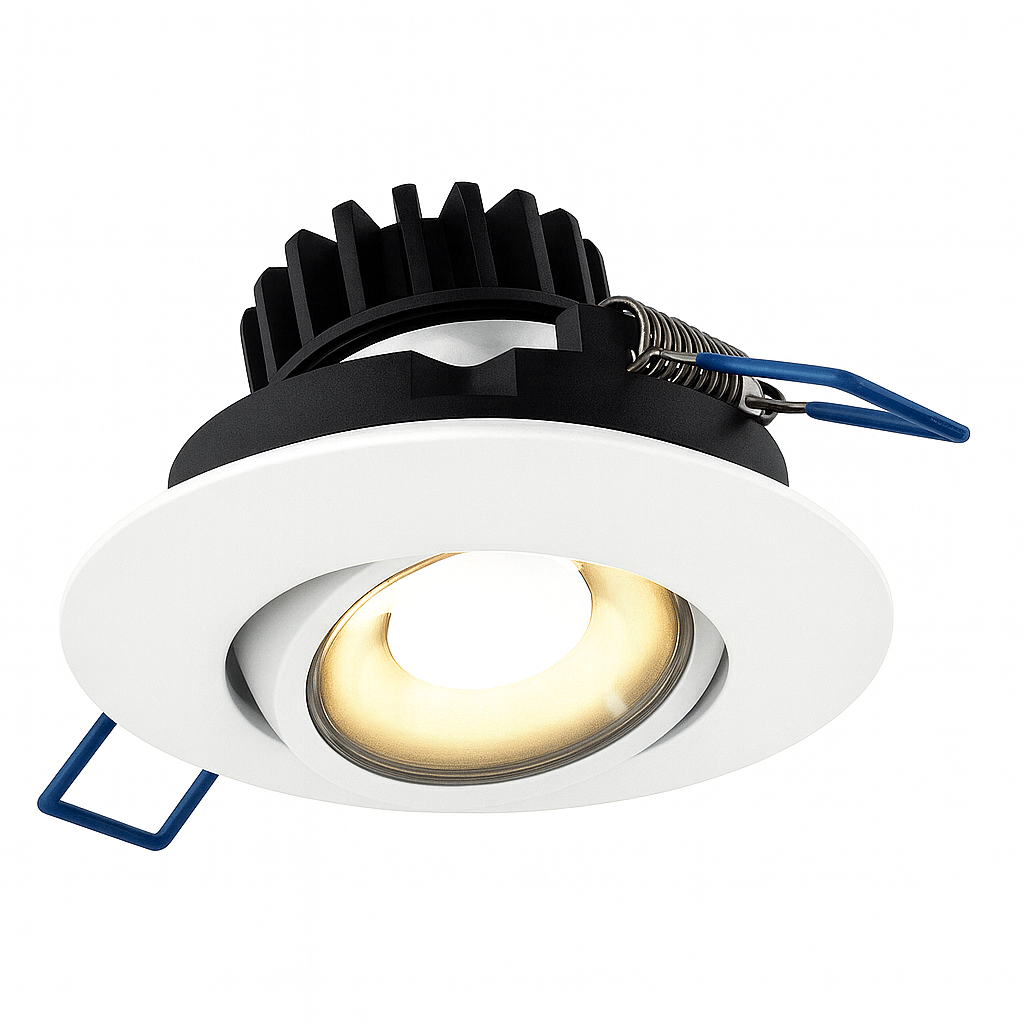 3.0-Inch Round Recessed Eyeball LED Light – Forum Series