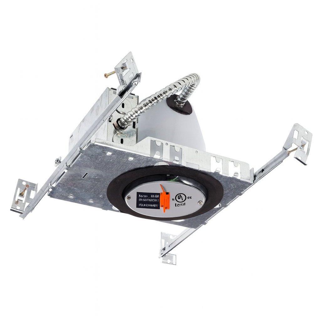 4.0-Inch Air-Tight Line Voltage New Construction Recessed Housing – DN-4NC-QC