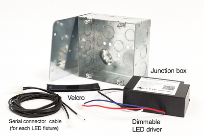 6.0-Inch PR15 Ultra-Thin Round LED Recessed Panel Downlight