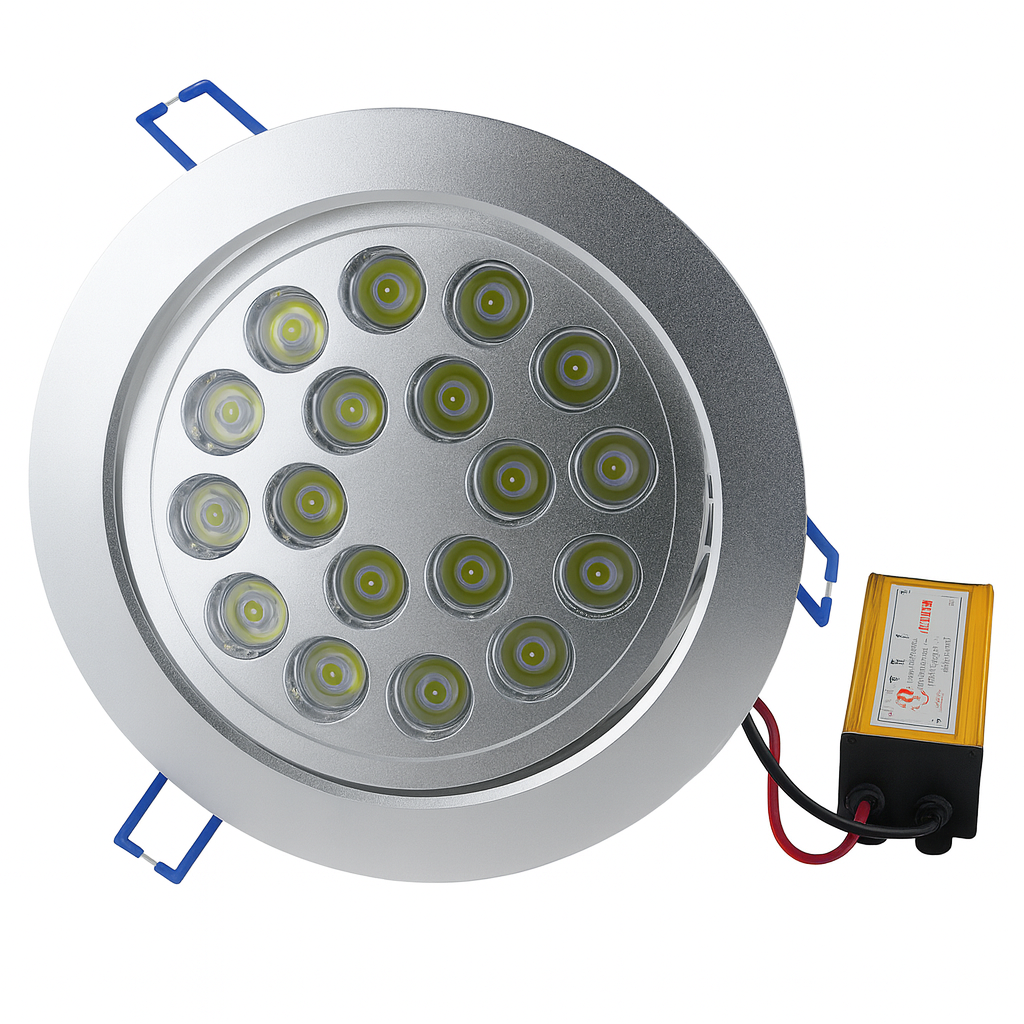 7.0-Inch 24W Calypso Round Recessed LED Light – 200W Equivalent