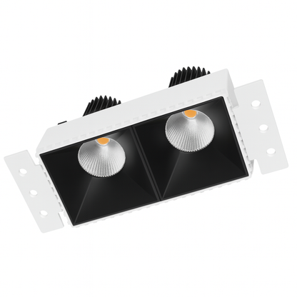 CHRONO Series – Dual-Head Modular Trimless Recessed Downlight