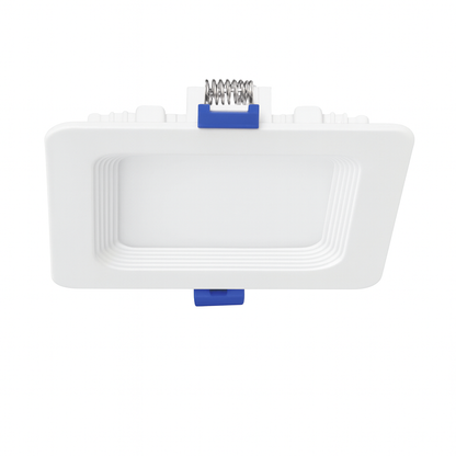 4.0-Inch Square Recessed Baffle Panelite Downlight