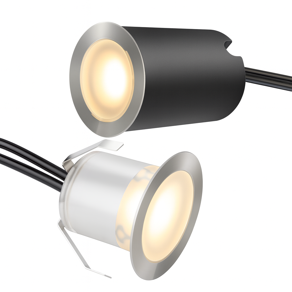 Micro Dot 1.0 Light Series – 2W LED Inground & Wall Recessed Light