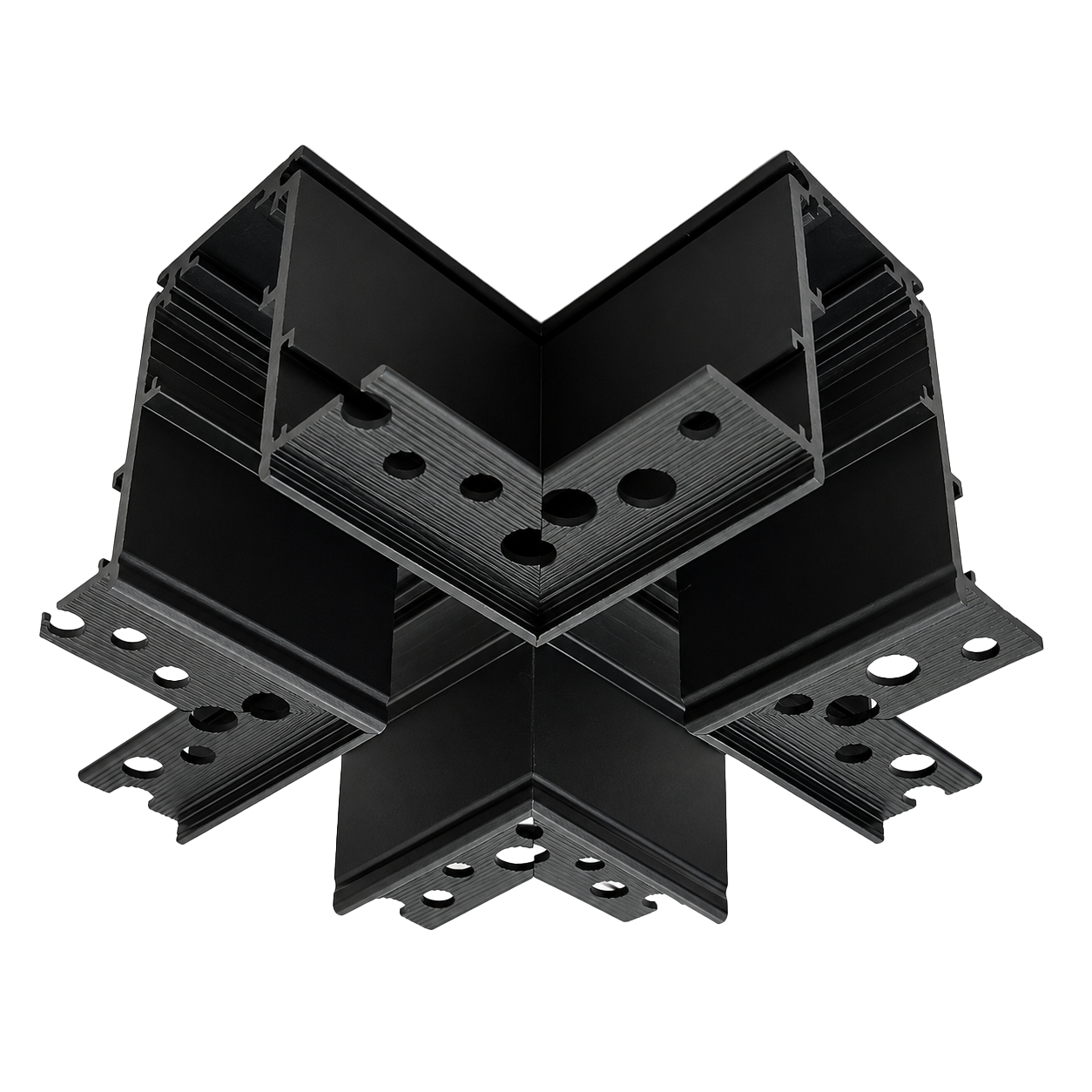 Micro Magnetic Recessed Trimless X Angle Connector