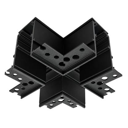 Micro Magnetic Recessed Trimless X Angle Connector