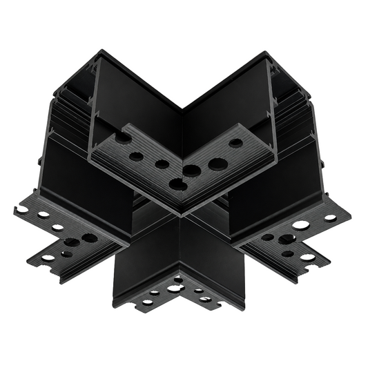 Micro Magnetic Recessed Trimless X Angle Connector