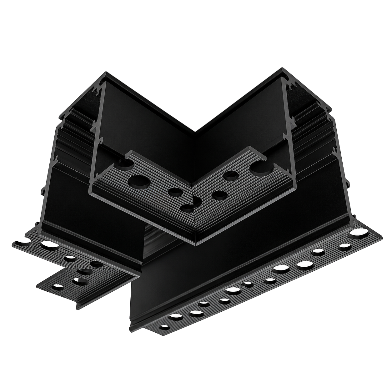 Micro Magnetic Recessed Trimless T Angle Connector