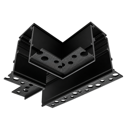 Micro Magnetic Recessed Trimless T Angle Connector