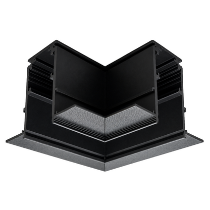 Micro Magnetic Recessed Trimless L Angle Connector