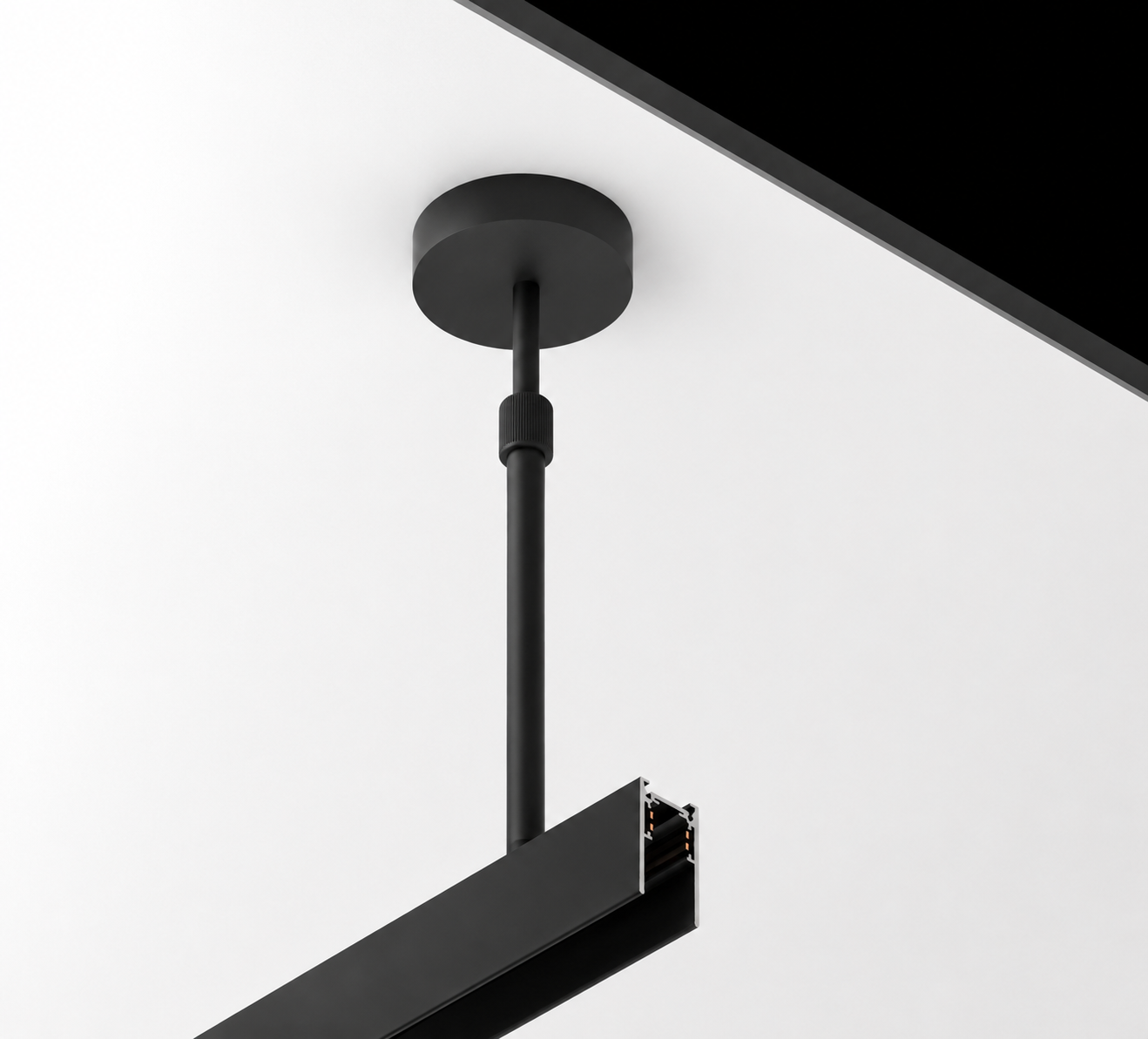 Micro Magnetic Suspended Mount Track Series