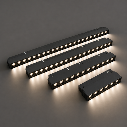 6W, 12W, 18W & 24W Micro Magnetic Linear Dot Light