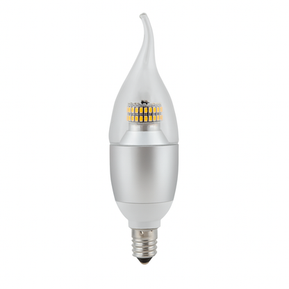 Chandelier™ Flame-Tip Series - 6W LED Candelabra Bulb