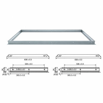45W Luxrite Panelite Series - 2'×2'
