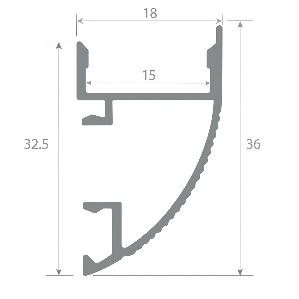 Linear V-LUME Luminaire Series