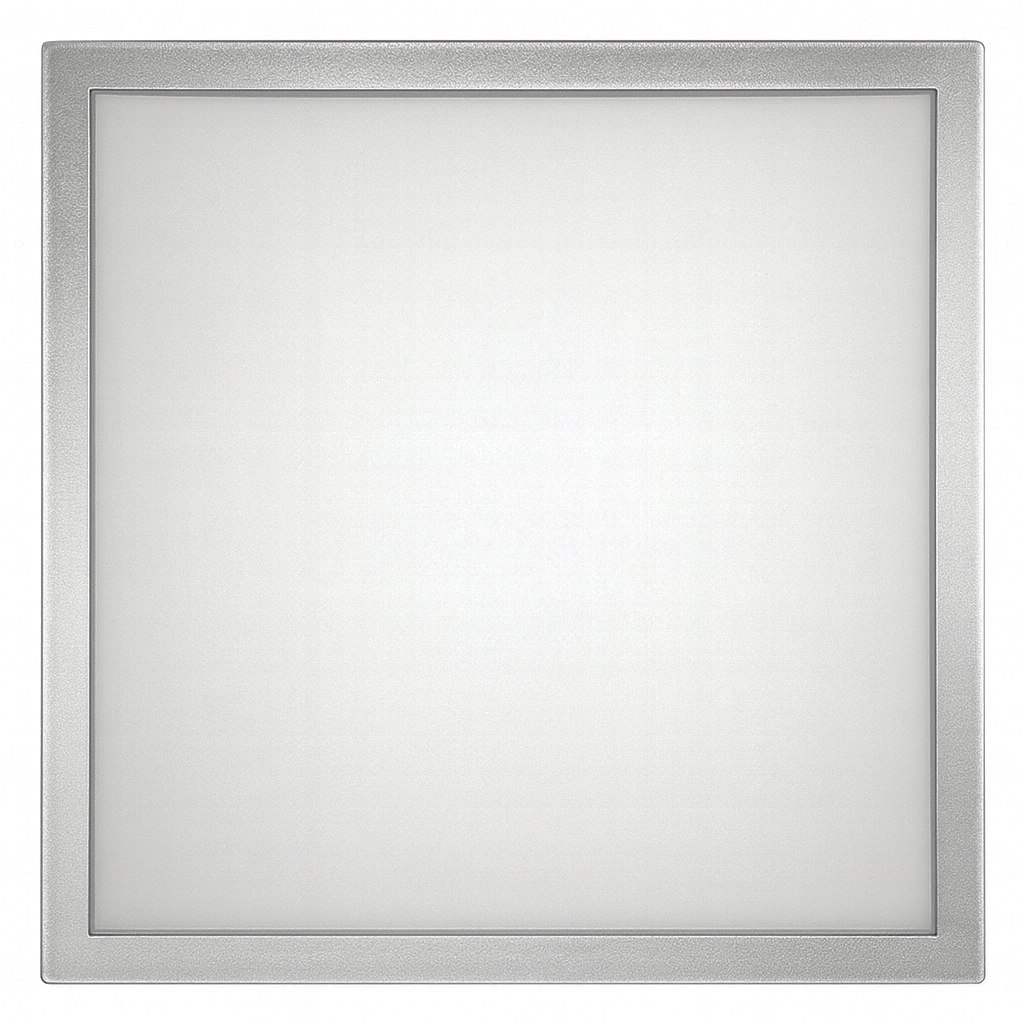 9.0-Inch Square Luxrite Flush Mount Slim Panel – 18W
