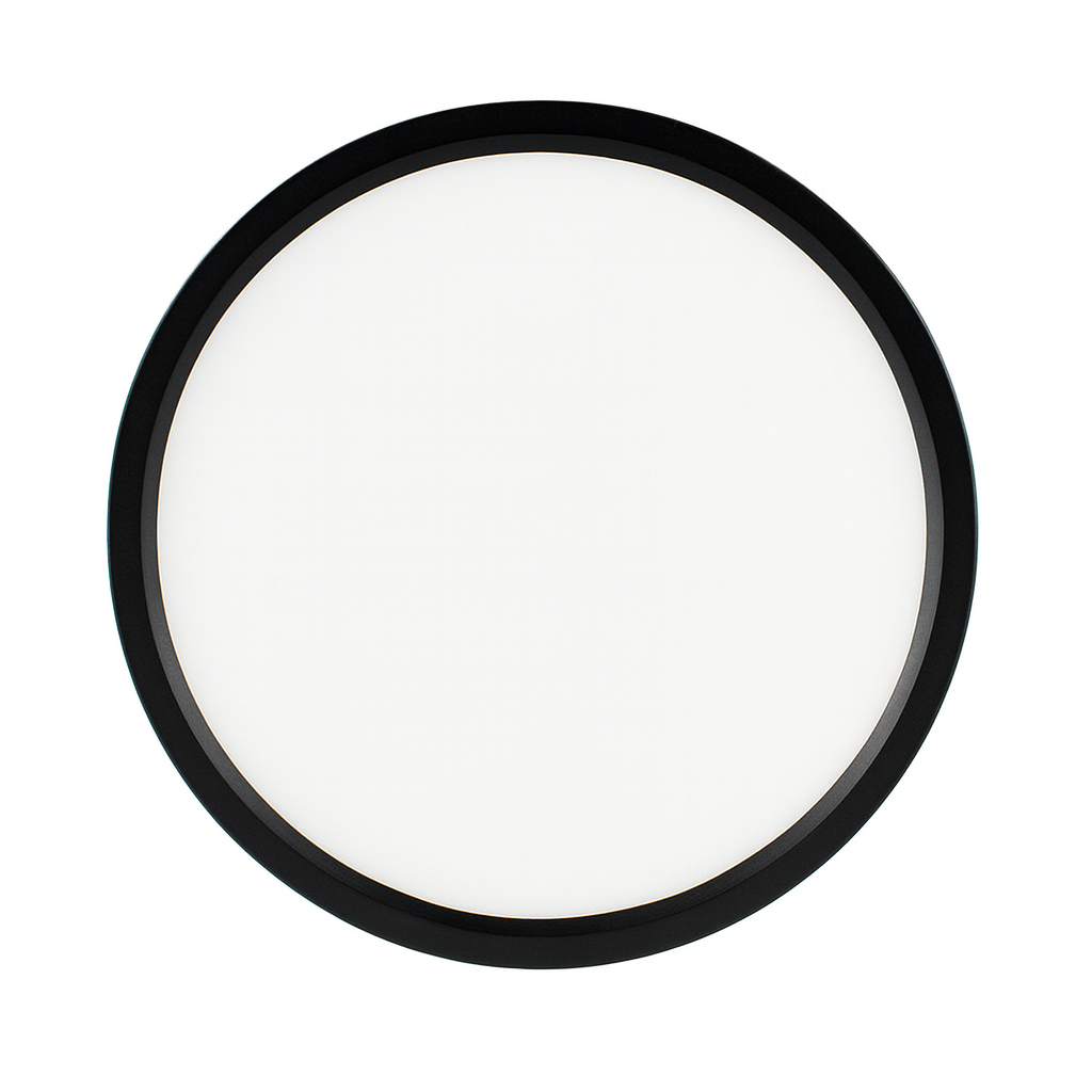 7.0-Inch Round Luxrite Flush Mount Slim Panel – 15W
