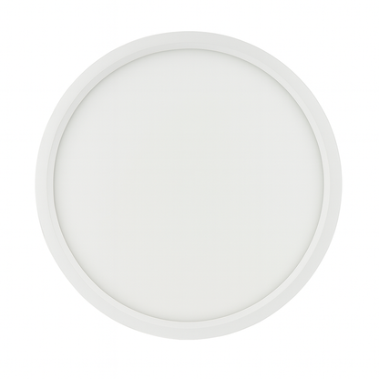 7.0-Inch Round Luxrite Flush Mount Slim Panel – 15W
