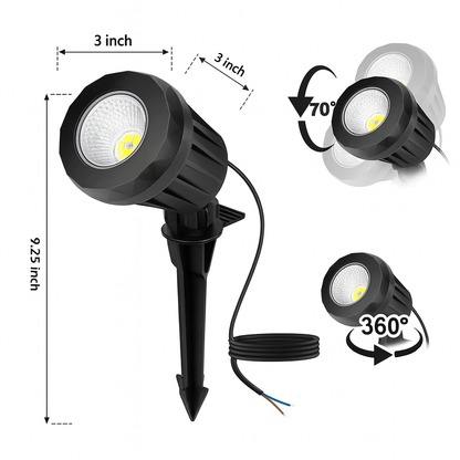 Landscape LED Quantum Series – 10W Inground LED Landscape Light