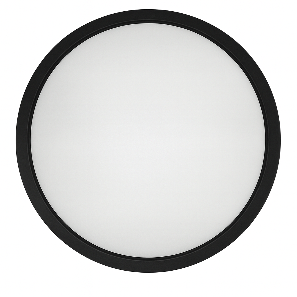 9.0-Inch Round Luxrite Flush Mount Slim Panel – 18W