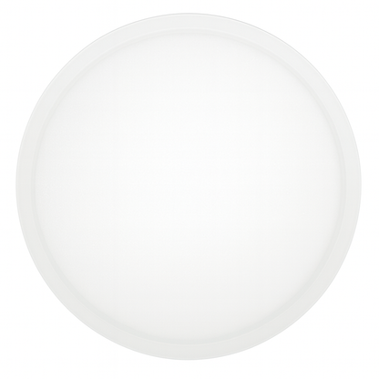9.0-Inch Round Luxrite Flush Mount Slim Panel – 18W