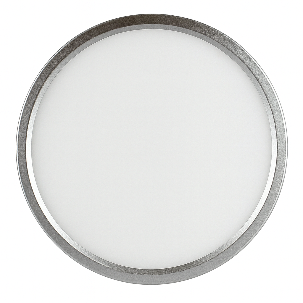 9.0-Inch Round Luxrite Flush Mount Slim Panel – 18W