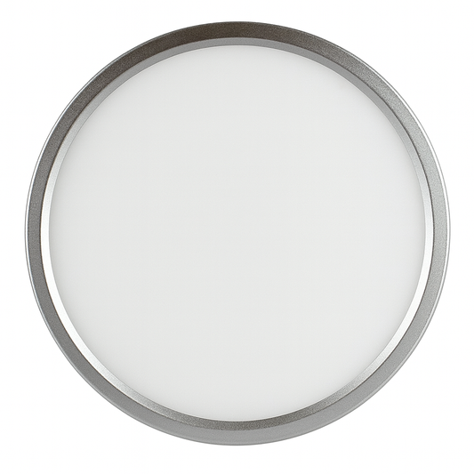 9.0-Inch Round Luxrite Flush Mount Slim Panel – 18W