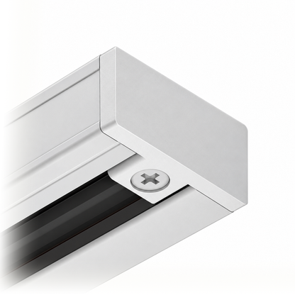 120V Lighting Track End Cap Series