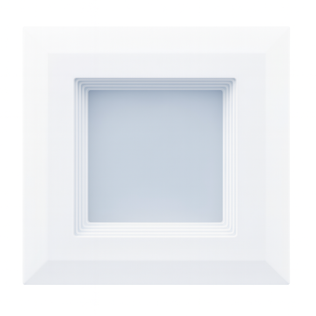 5/6-Inch Luxrite Square LED Downlight – 15W Dimmable