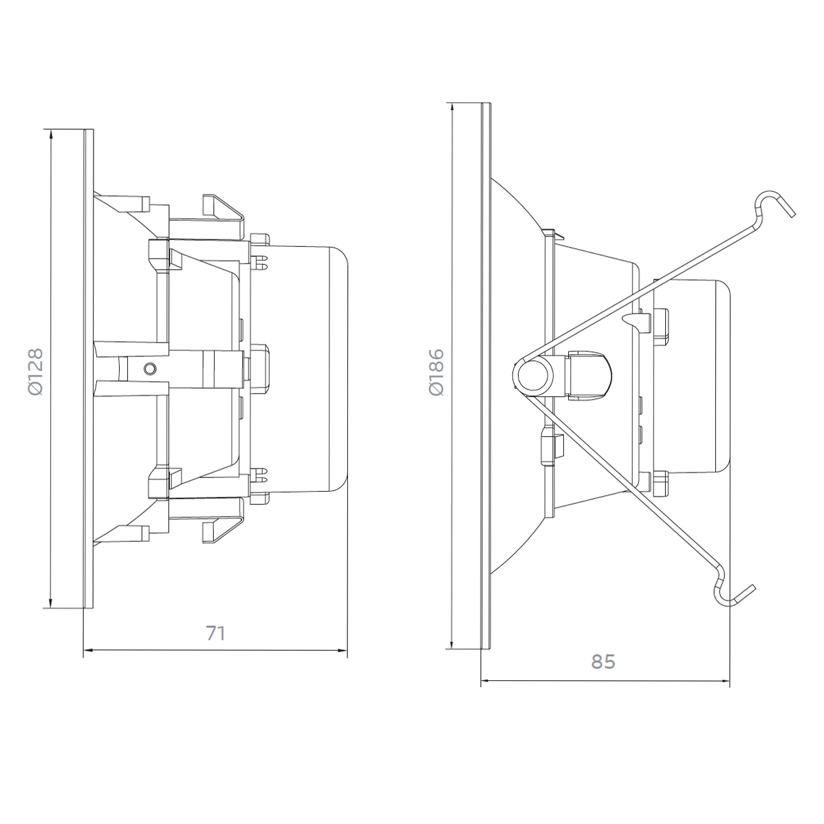 4.0-Inch & 5/6-Inch Luxrite LED Retrofit Downlight Series