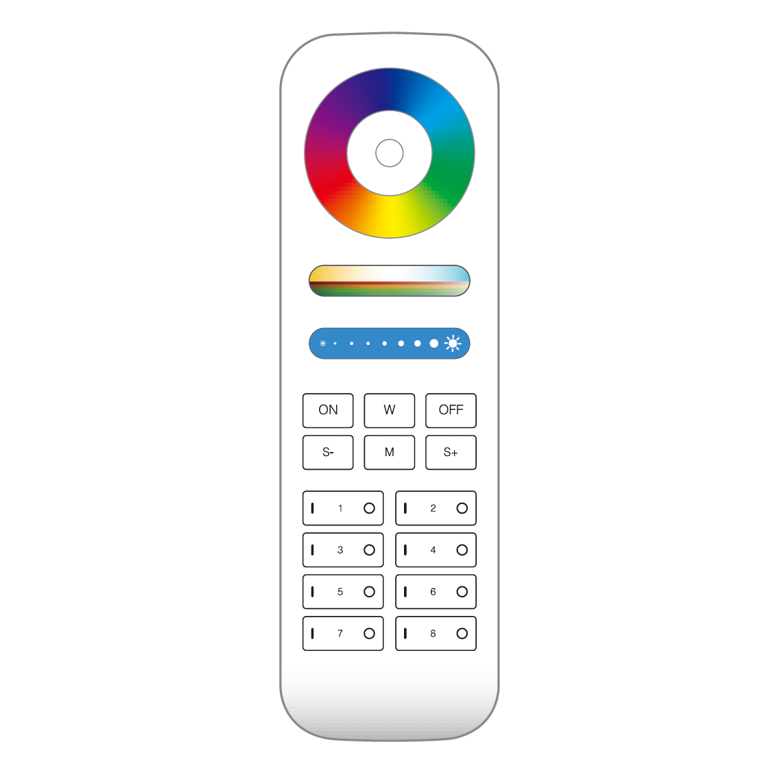 Receiver Led RGBWWW Smart LED Control Receiver – LS2 Series (5-in-1 LED Receiver ...