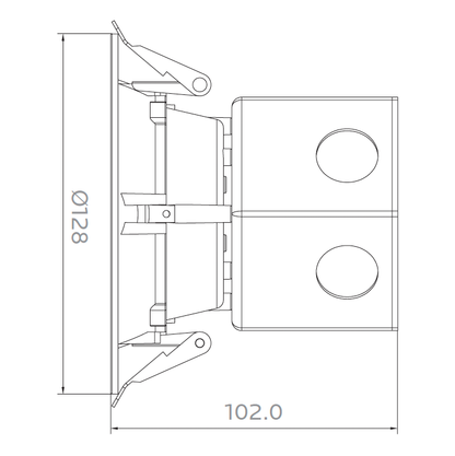 4.0-Inch Luxrite LED J-Box Recessed Light