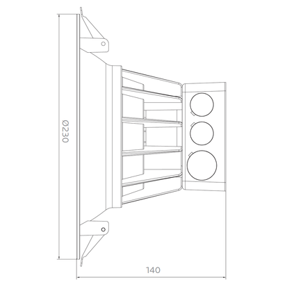 8.0-Inch Luxrite LED J-Box Recessed Light