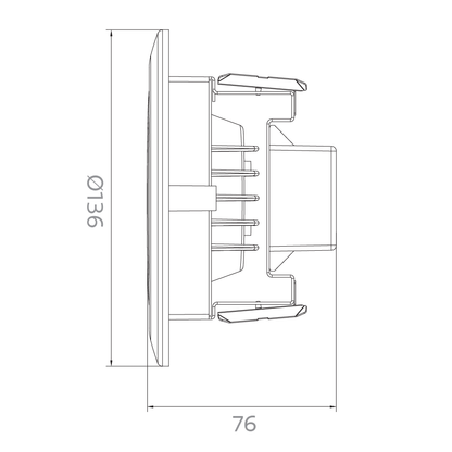 4.0-Inch Luxrite Retrofit Eyeball Downlight
