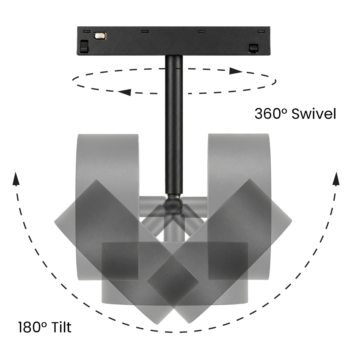 12W Micro Magnetic Aria Light Series