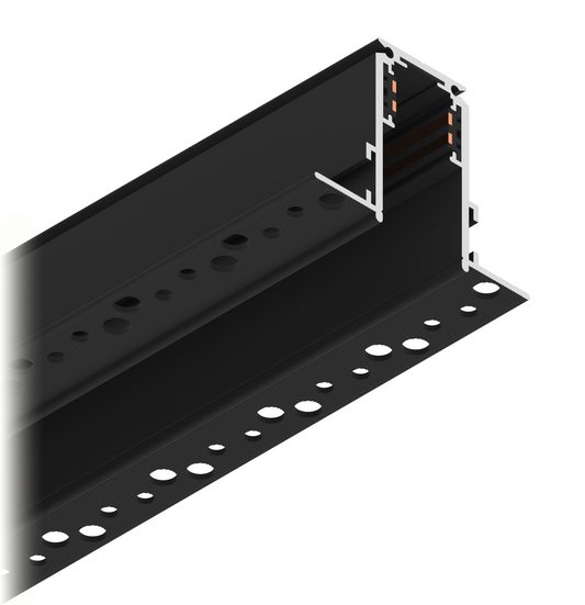 Micro Magnetic Recessed Trimless Track |  8' & 10'